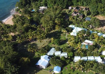 Location meublé de vacances bord de mer plage grande anse deshaies guadeloupe